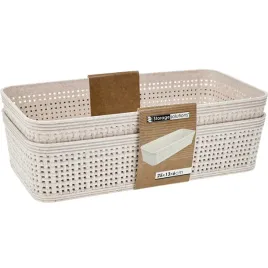 zestaw-2-koszykow-do-przechowywania-plastikowe-bezowe-plecione-13x25cm