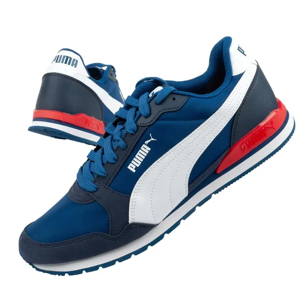 Puma buty męskie sportowe granatowe Runner SoftFoam 384857 11 41
