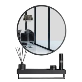 lustro-lazienkowe-okragle-z-polka-i-uchwytem-na-recznik-nowoczesne-60cm