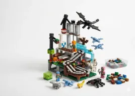 klocki-minecraft-gorska-jaskinia-kopalnia-led-prezent-swieta-mikolaj