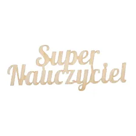 napis-drewniany-super-nauczyciel-dekoracja-ozdoba-decoupage-dla-nauczyciela