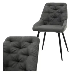 krzeslo-szare-pikowane-tapicerowane-loft-lumo-czarne-nogi-do-jadalni-salonu