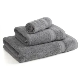 recznik-tris-70140-cm-stalowy-z-ozdobna-bordiura-elegancki