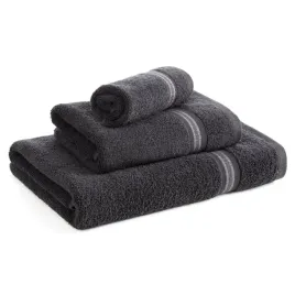 recznik-tris-70140-cm-czarny-z-ozdobna-bordiura-elegancki