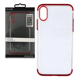 etui-na-telefon-iphone-x-muvit-clear-case-czerwone-pokrowiec-przezroczyste