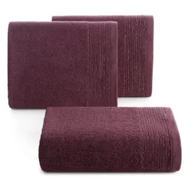 recznik-lari-70140-cm-burgund-bawelna-500-g-m-elegancki