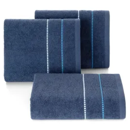 recznik-suzi-70140-cm-granatowy-frotte-500-g-m-z-bordiura