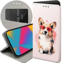 etui-z-klapka-do-xiaomi-redmi-8-wzory-corgi-pieski-piesek-lapa-futeral-case
