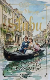 karnet-slub-romantyczna-wenecja