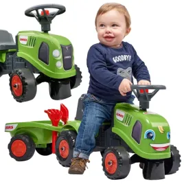 falk-traktorek-baby-claas-zielony-z-przyczepka-akc-od-1-roku