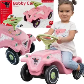 big-jezdzik-bobby-car-classic-flower-rozowy