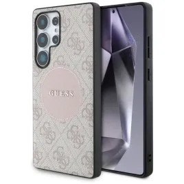 guess-etui-pokrowiec-tpu-do-samsung-galaxy-s25-ultra-do-magsafe-logo-4g