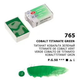 akwarela-biale-noce-765-cobalt-titanate-green