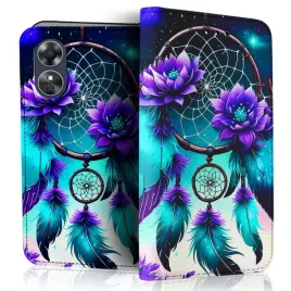 etui-z-klapka-na-telefon-oppo-a17-case-pokrowiec-ze-wzorem-szklo