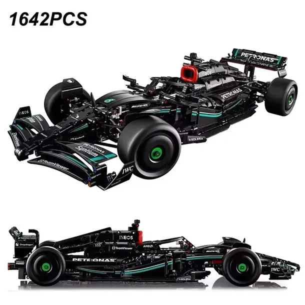 KLOCKI SAMOCHÓD F1 Mercedes-AMG F1 W14 E Perfmance 1642 el. MEGA ZESTAW !