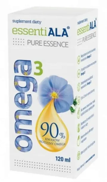 EssentiALA Pure Essence ALA lniany OMEGA 3 6 9 120