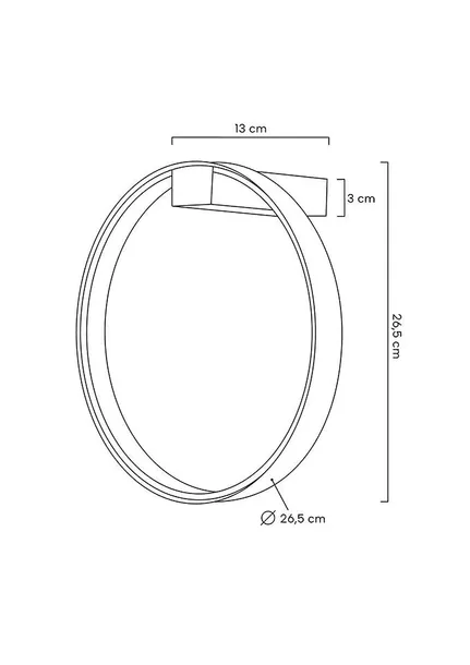 moosee-lampa-scienna-circle-wall-czarna-rodzaj-gwintu-zintegrowane-zrodlo-led