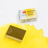 akwarela-biale-noce-228-indian-yellow