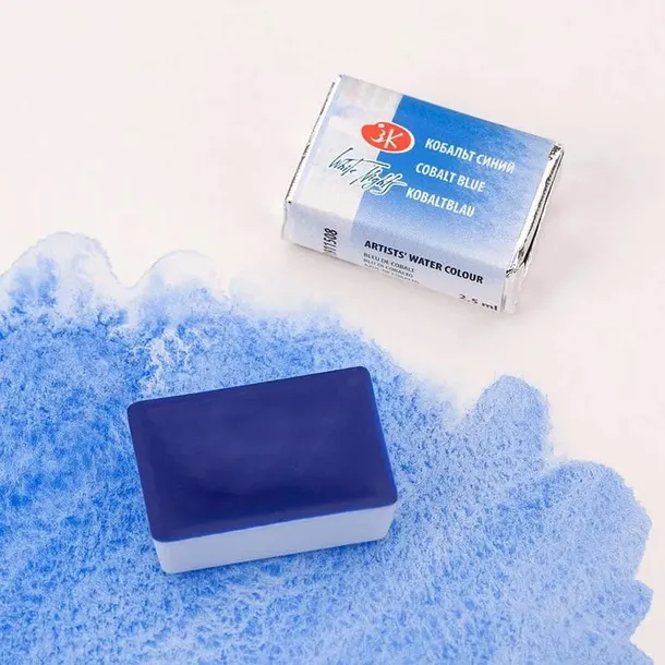 akwarela-biale-noce-508-blue-cobalt