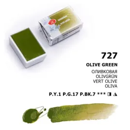 akwarela-biale-noce-727-olive-green