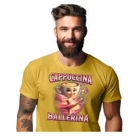 koszulka-meska-t-shirt-italian-brainrot-cappuccina-ballerina-memy-tiktok-m