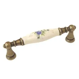 uchwyt-meblowy-flora-ceramiczny-112x18-stary-mosiadz-kwiaty-l-96-mm