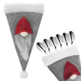 kieszonka-na-sztucce-2szt-swiateczne-etui-czapka-szara-ozdoba-swiateczna