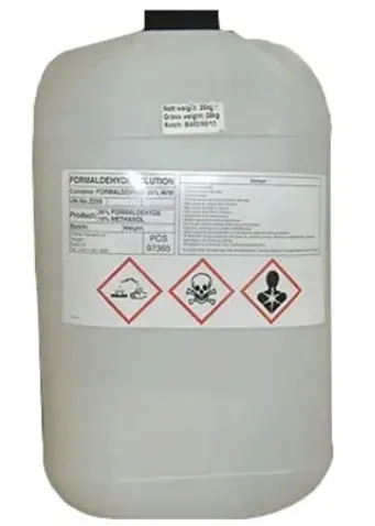 FORMALINA, FORMALDEHYD, ALDEHYD MRÓWKOWY 38% 25 KG