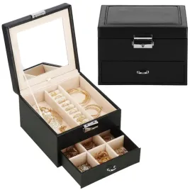 szkatulka-na-bizuterie-ekoskora-16x16x11-cm-czarny-organizer-z-przegrodkami