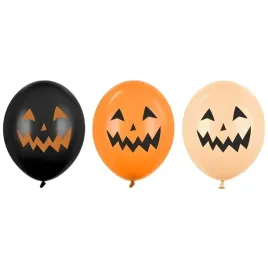 balony-dynie-partydeco-pomaranczowo-czarny-12-50-szt