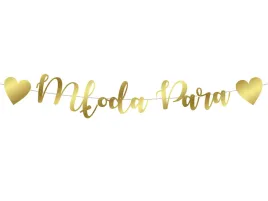 baner-z-napisem-mloda-para-zloty-120-cm-1-szt