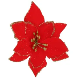 gwiazda-betlejemska-sztuczny-kwiat-poinsecja-czerwona-z-brokatem-na-klips