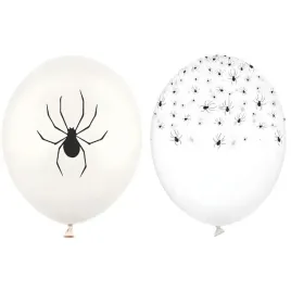 balony-pajaki-bialo-transparentny-partydeco-12-50-szt