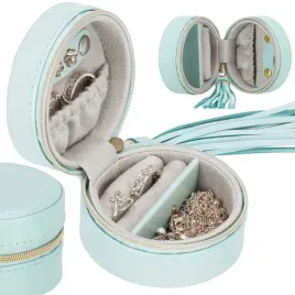 szkatulka-na-bizuterie-okragla-8x5-cm-mietowy-organizer-z-przegrodkami-ekos