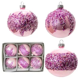 szklane-bombki-choinkowe-dekorowane-10-cm-sypane-rozowe-6-szt