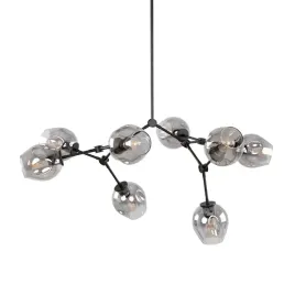 molekulowa-wiszaca-lampa-ferral-pnd-75075-8-bk-sg-przydymiona-czarna