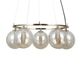 okragla-wiszaca-lampa-molite-pnd-1098-5r-hb-do-jadalni-zlota-bursztynowa
