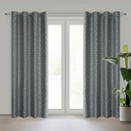 zaslona-semi-140250-cm-welwet-stalowa-na-przelotkach-srebrny-nadruk