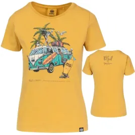 pitbull-west-coast-damska-koszulka-bawelniana-t-shirt-beachbreak-zolta-l