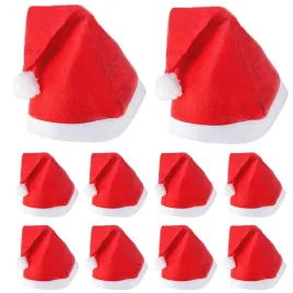 czapka-sw-mikolaja-z-pomponem-27x36-cm-zestaw-10-szt-czerwona