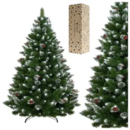 choinka-sztuczna-200-cm-sosna-diamentowa-osniezona-z-szyszkami