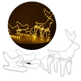 renifer-led-swiateczny-z-saniami-100-cm-swietlna-dekoracja-bialy-cieply
