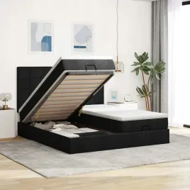 vidaxl-rama-lozka-otomana-z-materacami-czarna-180x200-cm-tkanina