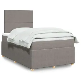 vidaxl-lozko-kontynentalne-z-materacem-taupe-120x190-cm-tkanina