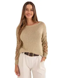 sweter-damski-elegancki-z-wycieciami-na-rekawach