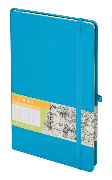 notes-romantyzm-a5-kratka-jasno-niebieski-rozmiar-a5