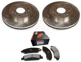 gmc-yukon-2007-2008-2x-tarcze-klocki-hamulcowe-przod