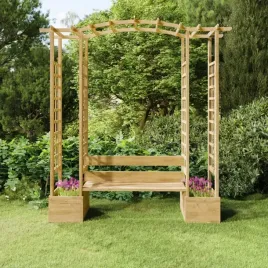 vidaxl-pergola-z-lawka-i-donicami-impregnowane-drewno-sosnowe