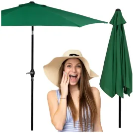 parasol-ogrodowy-lamany-260-cm-duzy-z-korbka-na-balkon-taras-ciemnozielon