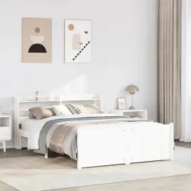 vidaxl-rama-lozka-z-wezglowiem-biala-150x200-cm-lite-drewno-sosnowe